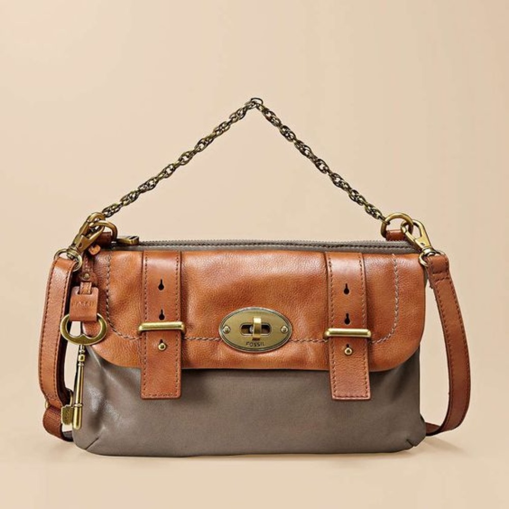 Fossil Vintage Mason Top zip crossbody bag